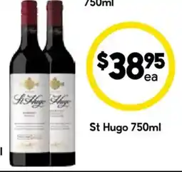Drakes St Hugo 750ml offer