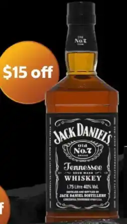 Costco Jack Daniel's Tennessee Whiskey offer