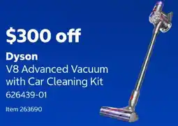 Costco Dyson V8 Advanced Vacuum with Car Cleaning Kit offer