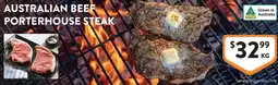 Foodworks Australian beef porterhouse steak offer