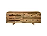 LivingStyles Valeria Mango Wood 4 Door Sideboard, 177cm offer