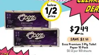 Ecoz Premium Toilet Paper