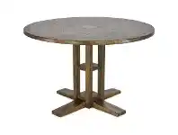 Jersey Mango Wood Round Dining Table, 120cm