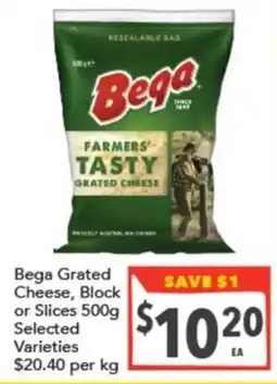 Supa Valu Bega Grated Cheese offer