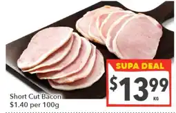 Supa Valu Short Cut Bacon offer