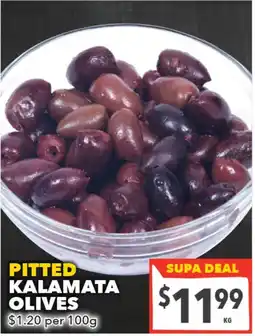 Supa Valu Pitted Kalamata Olives offer