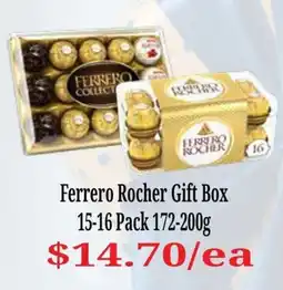Farmer Jack's Ferrero Rocher Gift Box offer