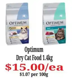 Farmer Jack's Optimum Dry Cat Food offer