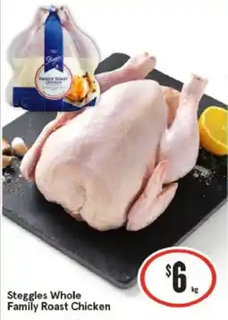 IGA Steggles Whole Family Roast Chicken offer