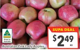 Supa Valu Australian Pink Lady Apples offer