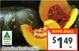 Supa Valu Australian Kent Pumpkin offer
