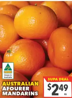 Supa Valu Australian Afourer Mandarins offer