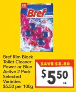 Supa Valu Bref Rim Block Toilet Cleaner offer