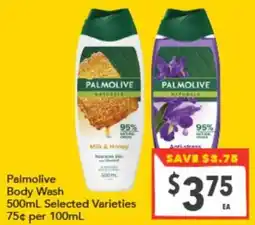 Supa Valu Palmolive Body Wash offer