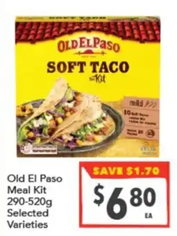 Supa Valu Old El Paso Soft Taco Kit offer