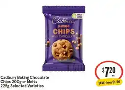 IGA Cadbury Baking Chocolate Chips offer