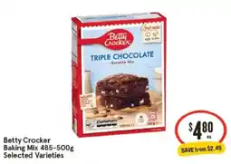 IGA Betty Crocker Baking Mix Selected Varieties offer