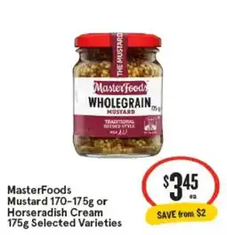 IGA MasterFoods Mustard offer