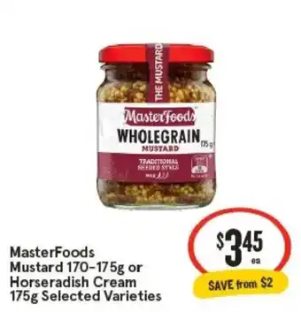 IGA MasterFoods Mustard offer