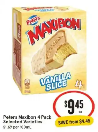 IGA Peters Maxibon offer
