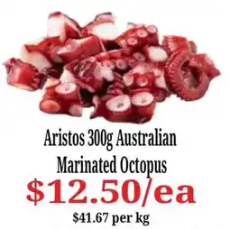 Farmer Jack's Aristos Marinated Octopus offer