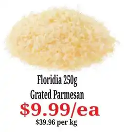 Farmer Jack's Floridia Grated Parmesan offer