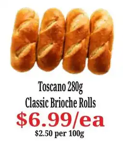 Farmer Jack's Toscano Classic Brioche Rolls offer