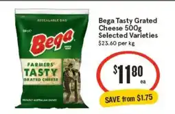 IGA Bega Farmers' Tasty Grated Cheese offer
