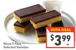 Supa Valu Slices 5 Pack Selected Varieties offer