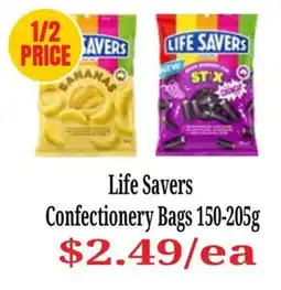 Farmer Jack's Life Savers Confectionery Bags offer