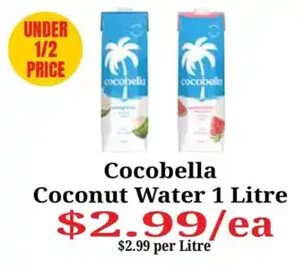 Farmer Jack's Cocobella Coconut Water offer