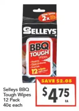 Supa Valu Selleys BBQ Tough Wipes offer