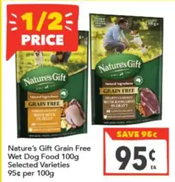 Supa Valu Nature's Gift Grain Free Wet Dog Food offer