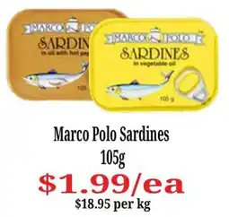 Farmer Jack's Marco Polo Sardines offer