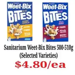 Farmer Jack's Sanitarium Weet-Bix Bites offer