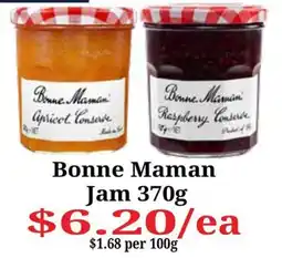 Farmer Jack's Bonne Maman Jam offer
