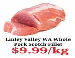 Farmer Jack's Linley Valley WA Whole Pork Scotch Fillet offer