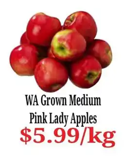 Farmer Jack's WA Grown Medium Pink Lady Apples offer