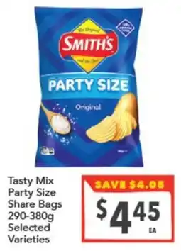 Supa Valu Smith's Party Size offer