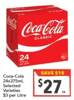Supa Valu Coca-Cola Classic offer