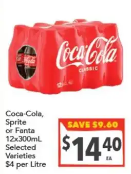 Supa Valu Coca-Cola Classic offer