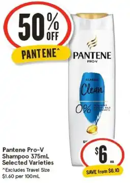 IGA Pantene Pro-V Shampoo offer