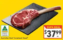 Supa Valu Australian Beef Tomahawk Steak offer