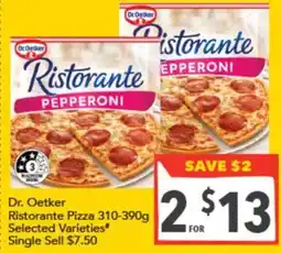 Supa Valu Dr. Oetker Ristorante Pizza offer