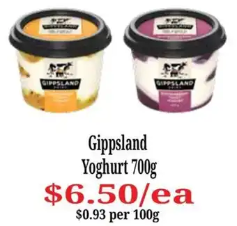 Farmer Jack's Gippsland Yoghurt offer