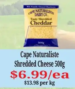 Farmer Jack's Cape Naturaliste Shredded Cheese offer