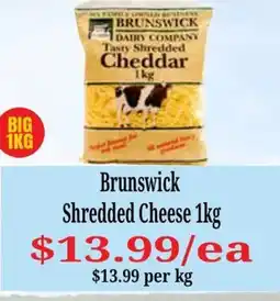 Farmer Jack's Brunswick Shredded Cheese offer