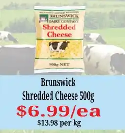Farmer Jack's Brunswick Shredded Cheese offer