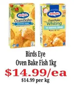 Farmer Jack's Birds Eye Oven Bake Fish offer