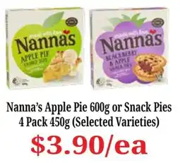 Farmer Jack's Nanna's Apple Pie offer